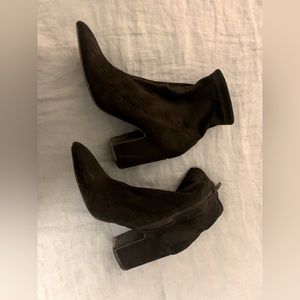 Steve Madden sock boot, black